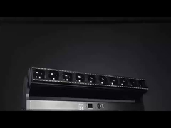 ความสว่างสูง LED ขับหัว Bar ล้างแสง 10X60W 4 ใน 1 ธูปแสง