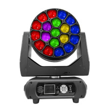 19X40W Wash Beam Zoom K15 RGBW LEDs Stage Moving Head Light With 540 Deg PAN / 270 Deg TILT For Concert Lighting
